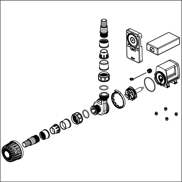 Sicce Syncra SDC Controllable Submersible Return Water Pump (4 Options) - Shopena Supply