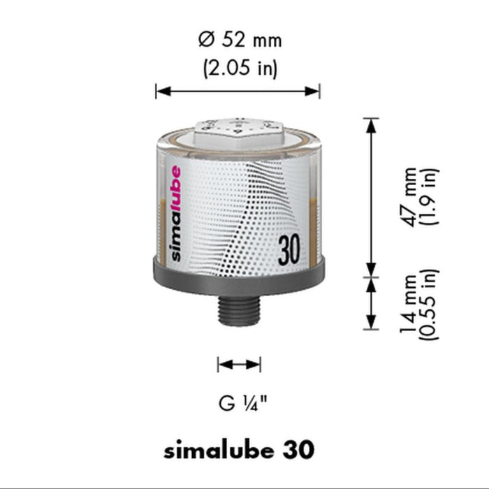 Simalube 30ml Auto Greaser (10pcs) (Select Filling) - Shopena Supply