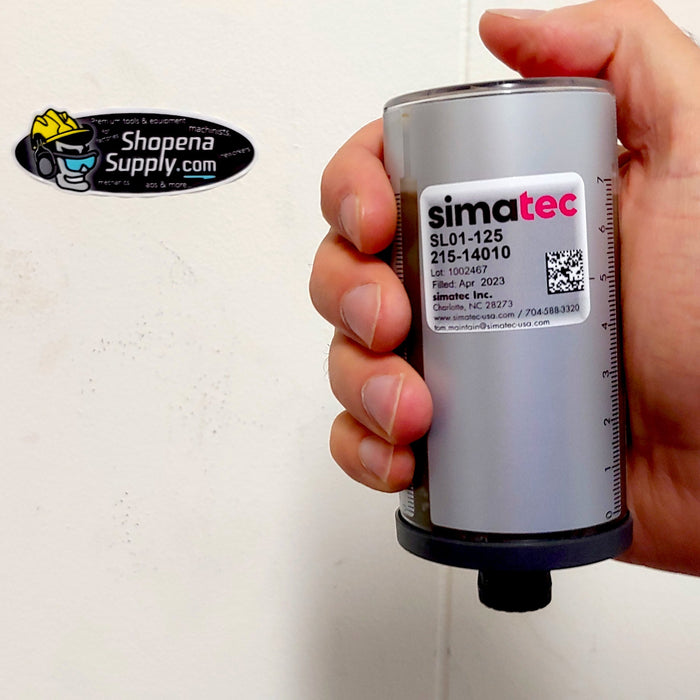 Simatec Simalube 125ml Single Point Automatic Lubricator (10pcs) (Select Filling) - Shopena Supply