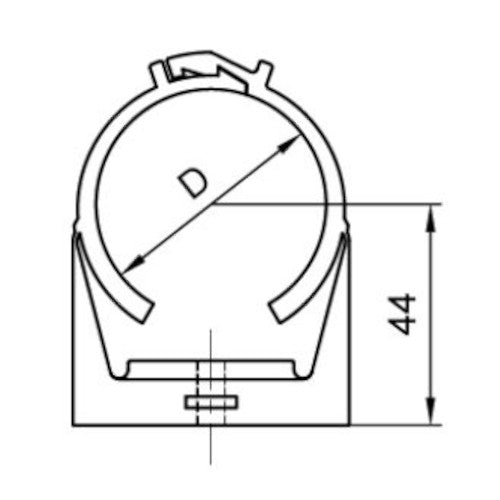 Simatec Simalube Plastic Clamp Clamp (10pack) (Ø 50mm - Large) - Shopena Supply