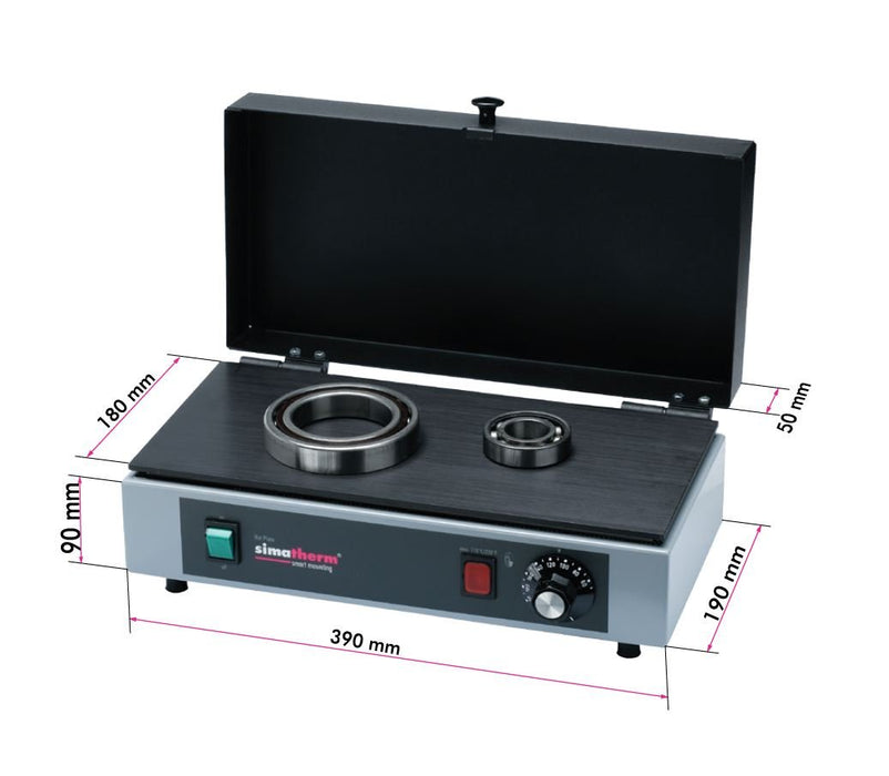 Simatec Simatherm HPS 200 Bearing Heater & Hot Plate - Shopena Supply