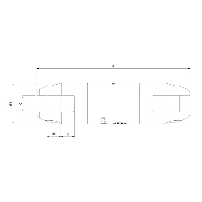 Slingco Galvanized Cable Pulling Swivel (5 Options) - Shopena Supply