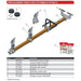 Slingo Fiberglass Extension Arms (2 Options) - Shopena Supply