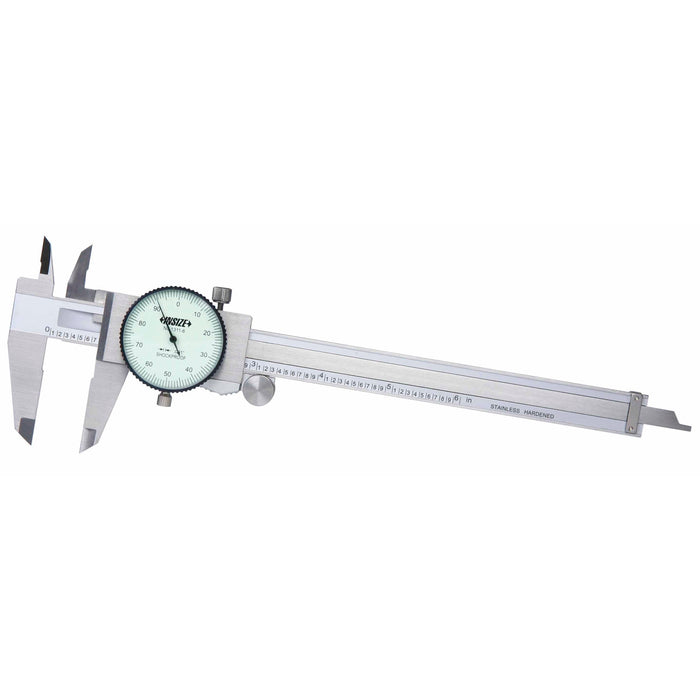 Insize 0-12" Mechanical Dial Caliper With Calibration Certificate