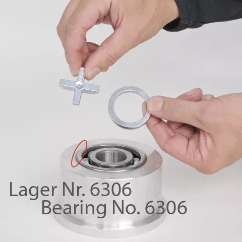 Kukko K-70-A PULLPO Grooved Ball Bearing Puller Set (70mm - 100mm ID)