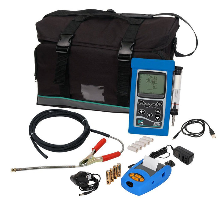 ANSED AUTOplus 5 Vehicle Exhaust Gas Emissions Diagnostic Analyzer Scanner Tool Kit W Printer