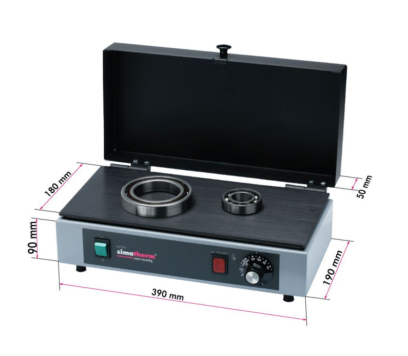 Simatec Simatherm HPL 200 Bearing Heater & Hot Plate