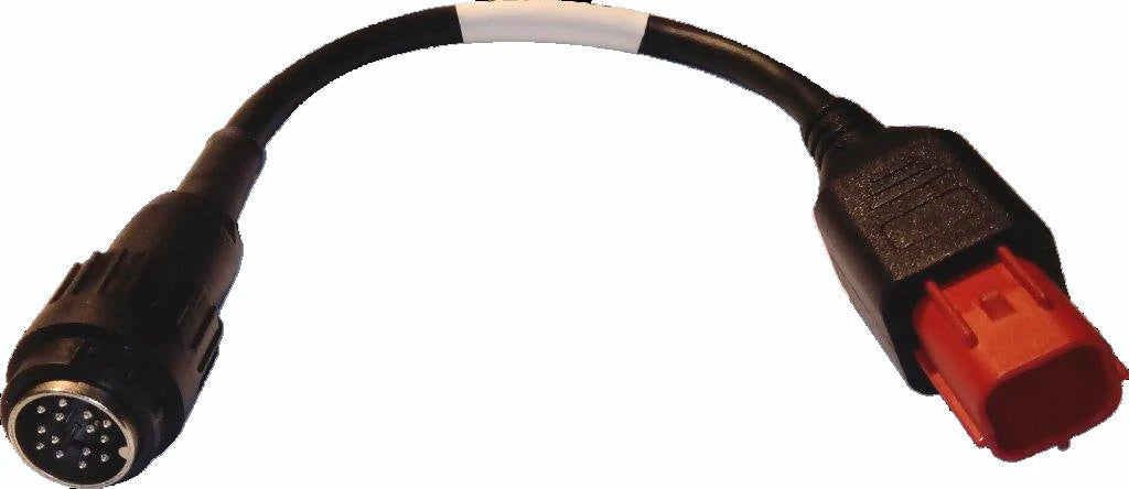 ANSED MS599 2019 Vespa & Kawasaki OBD Euro V 6-pin Connection Cable for MS6050R23 Scan Tool