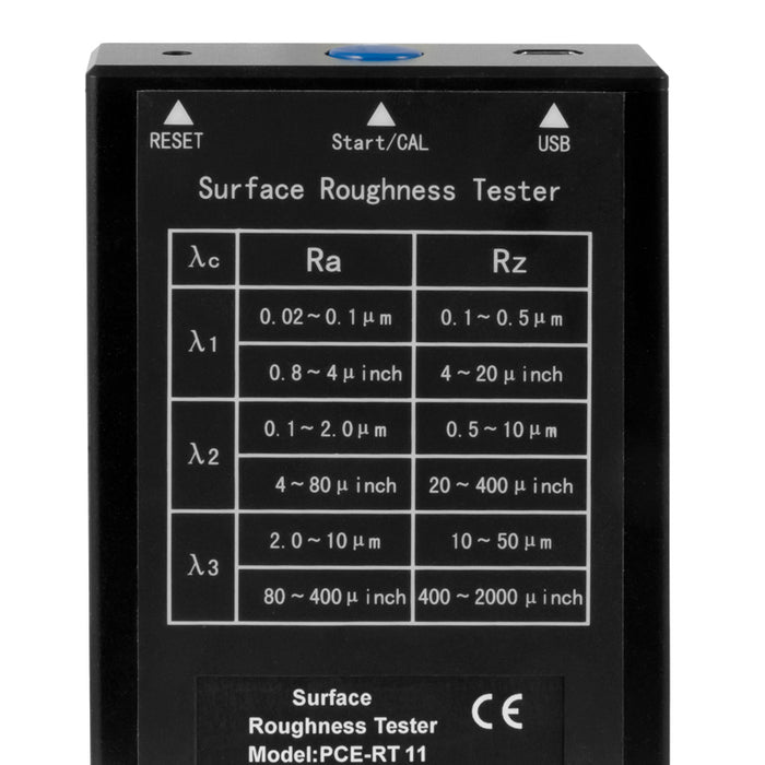 PCE RT 11 Ra Rz Rq Rt Profilometer Surface Roughness Tester