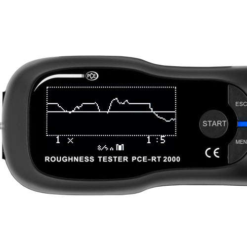 PCE RT 2000BT 9 Parameter Bluetooth Profilometer Surface Roughness Tester