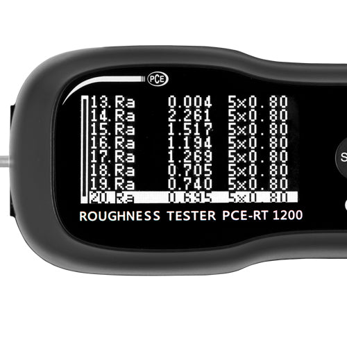 PCE RT 1200 Ra Rz Rq Rt Profilometer Surface Roughness Tester